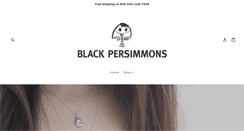 Desktop Screenshot of blackpersimmons.com